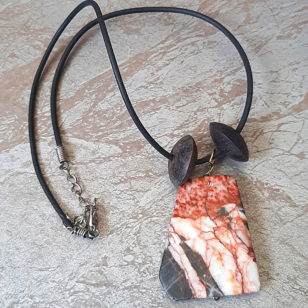 Brown Beaded Necklace
